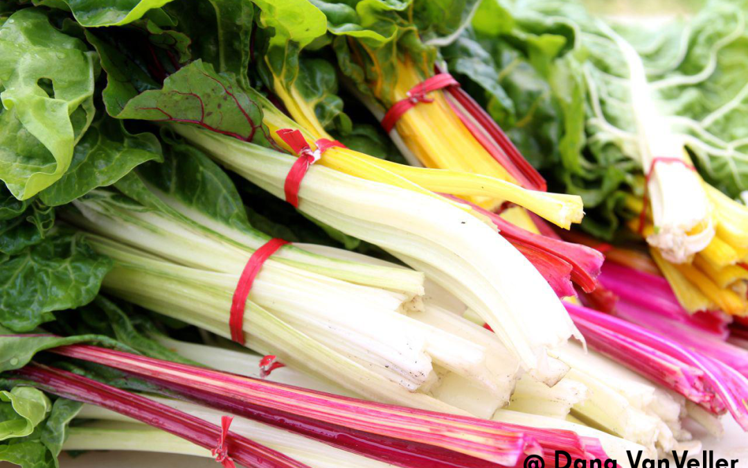 Oven Baked Balsamic Swiss Chard