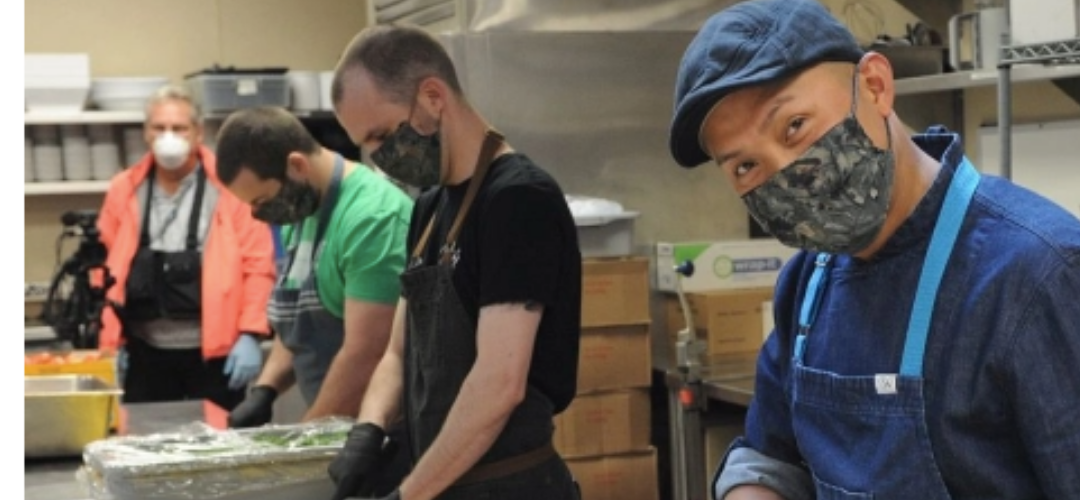 COVID-19: Food educators, chefs pumping out thousands of meals for people in need