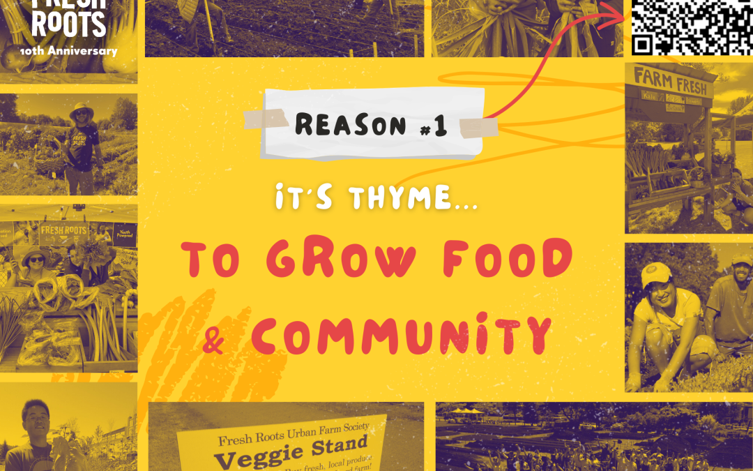 IT’S THYME to Grow Food & Community!